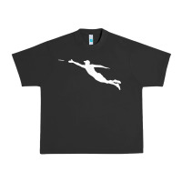 Pigment Black ultimate frisbee layout t shirt Urban Heavy Tee - linhVisuals
