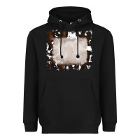 Black cowhide frames backround 3 Heavyweight Hoodie - RanaPortraitStore