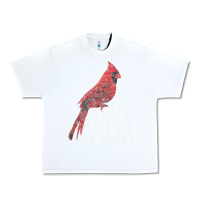 White black vintage cardinal red bird arizona az gifts premium t shirt Urban Heavy Tee - linhVisuals