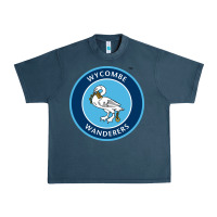 Midnight Navy the wycombe wanderers Urban Heavy Tee - linhVisuals