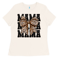 Bone mama leopard Ladies Tee - CowhideDigitalArt