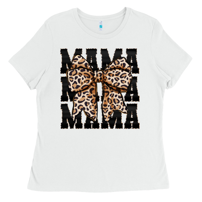 Mama Leopard Ladies Tee by CowhideDigitalArt | Teevron
