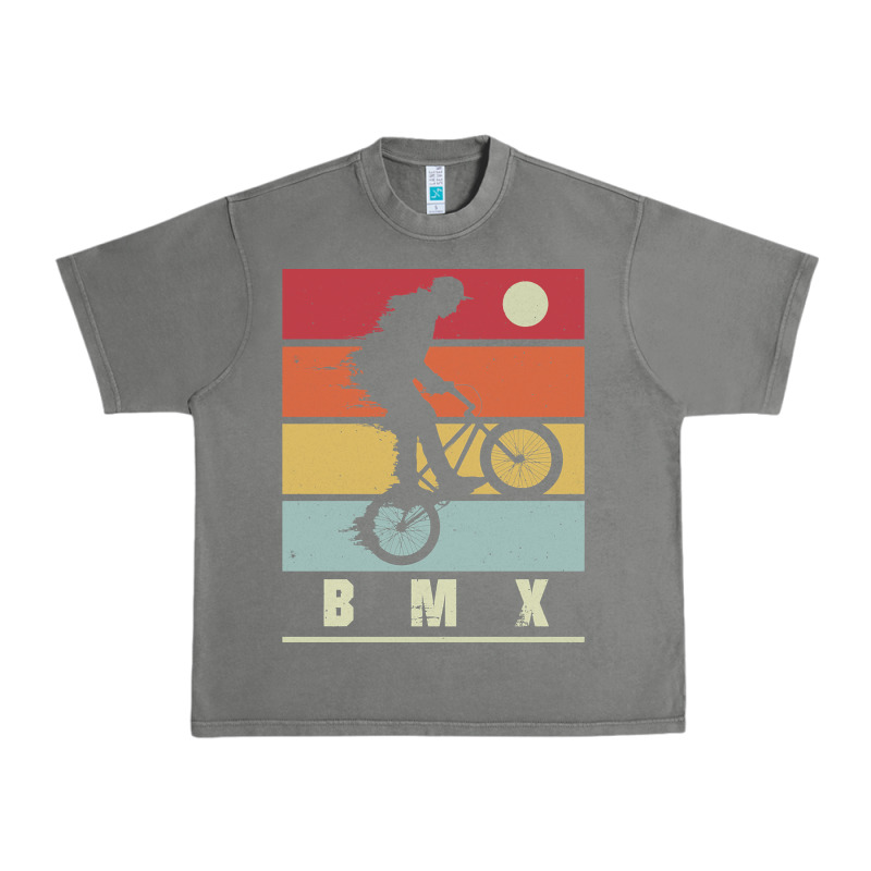 Bmx Vintage Bike Fans Kids Gift Boys Bmx Pullover Hoodie Urban Heavy Tee by linhVisuals | Teevron