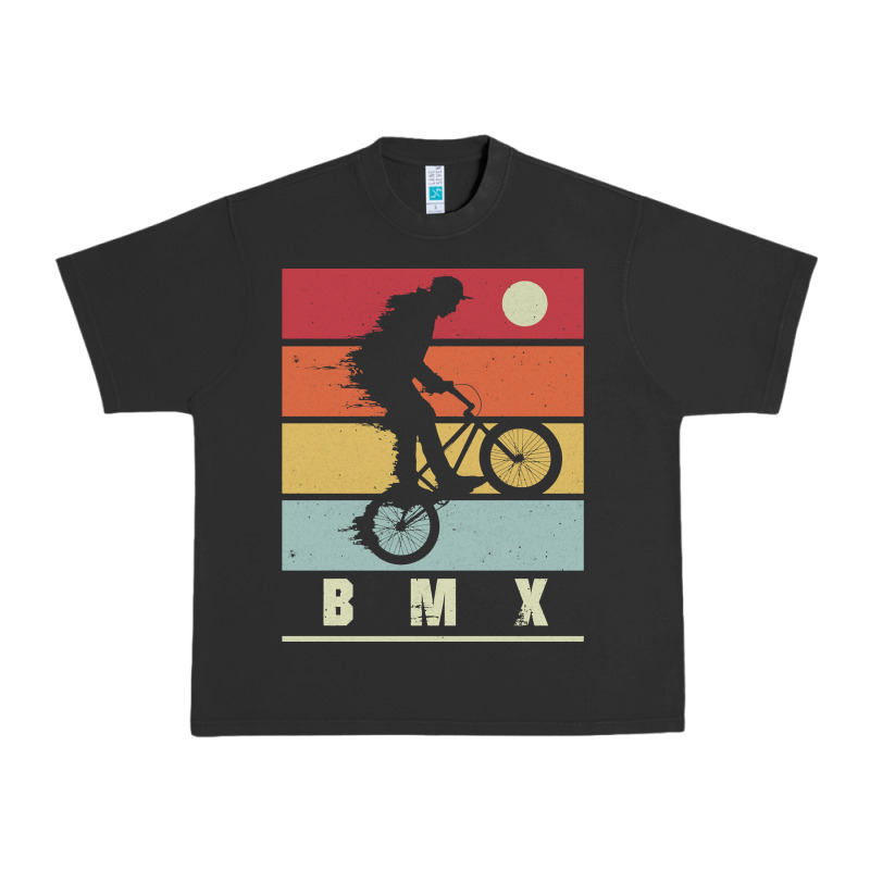 Bmx Vintage Bike Fans Kids Gift Boys Bmx Pullover Hoodie Urban Heavy Tee by linhVisuals | Teevron
