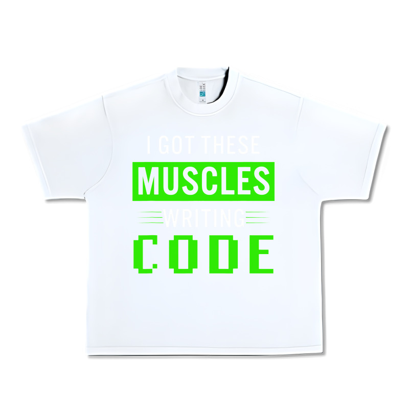 Funny Programmer Writing Code Muscles Meme For Computer Geek Urban Heavy Tee by linhVisuals | Teevron