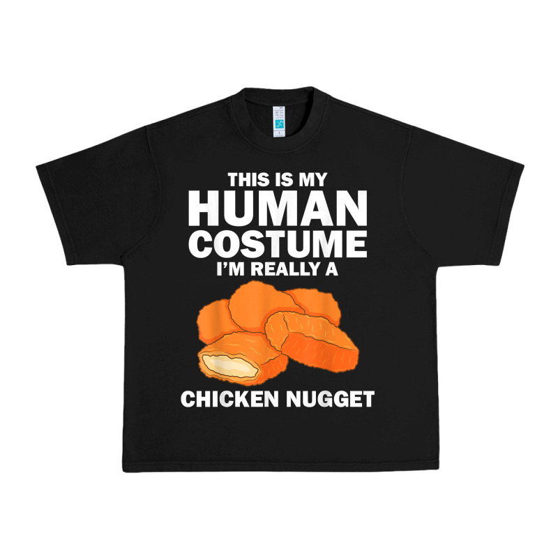 Funny Chicken Nugget Costume For Kids Fashion Nugget Foodie T Shirt Urban Heavy Tee by linhVisuals | Teevron