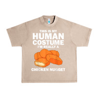 French Oak funny chicken nugget costume for kids fashion nugget foodie t shirt Urban Heavy Tee - linhVisuals