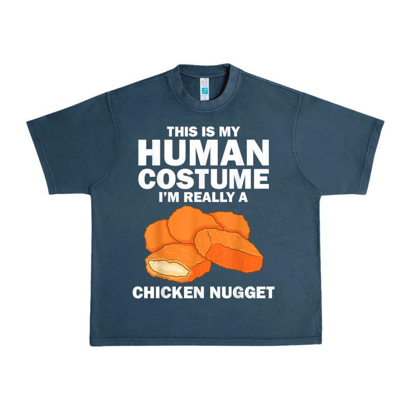 Funny Chicken Nugget Costume For Kids Fashion Nugget Foodie T Shirt Urban Heavy Tee by linhVisuals | Teevron
