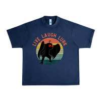 Navy mothman live laugh lurk Urban Heavy Tee - linhVisuals