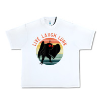 White mothman live laugh lurk Urban Heavy Tee - linhVisuals