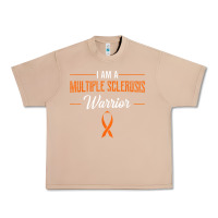 Burro multiple sclerosis warrior autoimmune disease orange ribbon Urban Heavy Tee - linhVisuals