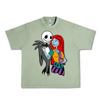 Oil Green jack  and sally Urban Heavy Tee - linhVisuals