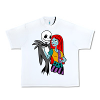 White jack  and sally Urban Heavy Tee - linhVisuals