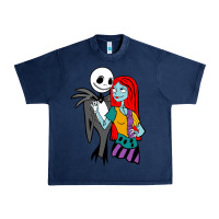 Navy jack  and sally Urban Heavy Tee - linhVisuals