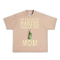 Burro my favorite marine calls me mom Urban Heavy Tee - linhVisuals