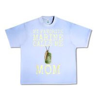 Grape Ice my favorite marine calls me mom Urban Heavy Tee - linhVisuals