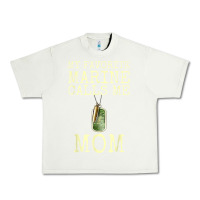 Pistachio my favorite marine calls me mom Urban Heavy Tee - linhVisuals