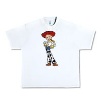 White jessie toy Urban Heavy Tee - linhVisuals