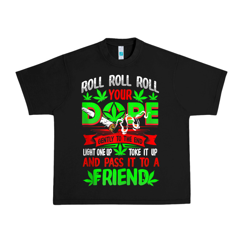 Funny Weed Pot Lover Roll Joint Friend Smoking Marijuana Tank Top Urban Heavy Tee by linhVisuals | Teevron