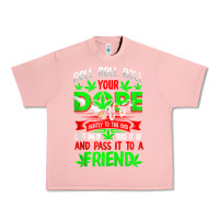 Salmon funny weed pot lover roll joint friend smoking marijuana tank top Urban Heavy Tee - linhVisuals