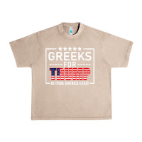 French Oak greeks for trump conservative gift trump 2020 re election t shirt Urban Heavy Tee - linhVisuals