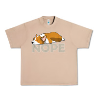 Burro nope lazy corgi Urban Heavy Tee - linhVisuals