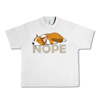 Lunar Rock nope lazy corgi Urban Heavy Tee - linhVisuals