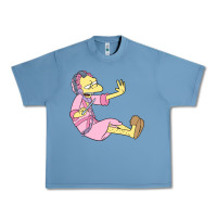 Pebble Blue moe Urban Heavy Tee - linhVisuals
