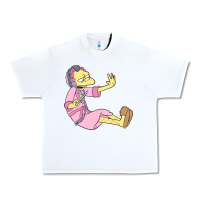 White moe Urban Heavy Tee - linhVisuals