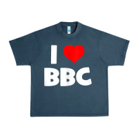 Midnight Navy i love bbc tank top Urban Heavy Tee - linhVisuals