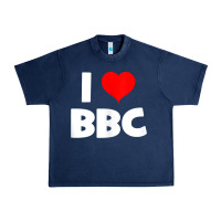 Navy i love bbc tank top Urban Heavy Tee - linhVisuals