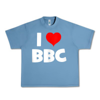 Pebble Blue i love bbc tank top Urban Heavy Tee - linhVisuals