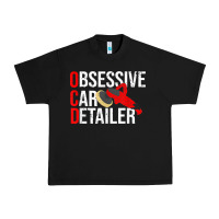 Black funny obessive car detailer for car detailing t shirt Urban Heavy Tee - linhVisuals