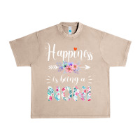 French Oak happiness is being a noni ever women floral decor Urban Heavy Tee - linhVisuals