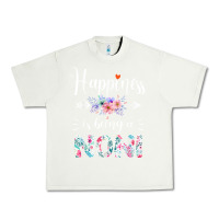 Pistachio happiness is being a noni ever women floral decor Urban Heavy Tee - linhVisuals