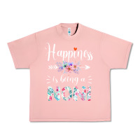 Salmon happiness is being a noni ever women floral decor Urban Heavy Tee - linhVisuals