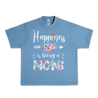 Pebble Blue happiness is being a noni ever women floral decor Urban Heavy Tee - linhVisuals