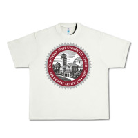 Pistachio csu chico seal Urban Heavy Tee - linhVisuals