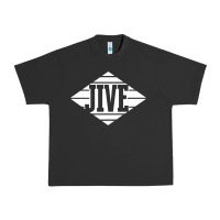 Pigment Black jive records Urban Heavy Tee - linhVisuals
