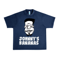 Navy johnny's bananas Urban Heavy Tee - linhVisuals