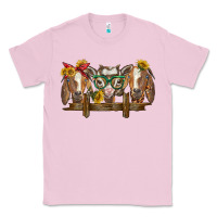 Bubblegum Pink western goats Classic Tee - BarkalooDesign