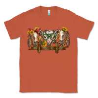 Copper western goats Classic Tee - BarkalooDesign
