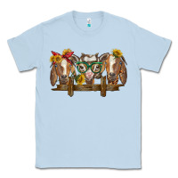 Dusty Blue western goats Classic Tee - BarkalooDesign