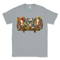Heather Grey western goats Classic Tee - BarkalooDesign