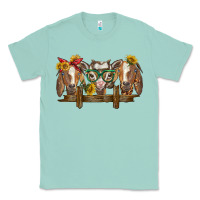 Seafoam western goats Classic Tee - BarkalooDesign