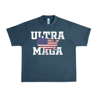 Midnight Navy ULTRA MAGA Urban Heavy Tee - linhVisuals
