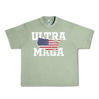 Oil Green ULTRA MAGA Urban Heavy Tee - linhVisuals