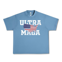 Pebble Blue ULTRA MAGA Urban Heavy Tee - linhVisuals