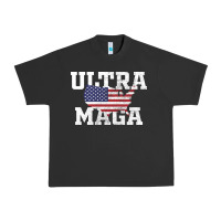 Pigment Black ULTRA MAGA Urban Heavy Tee - linhVisuals