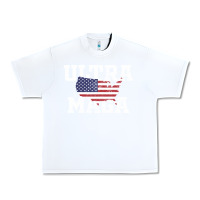 White ULTRA MAGA Urban Heavy Tee - linhVisuals